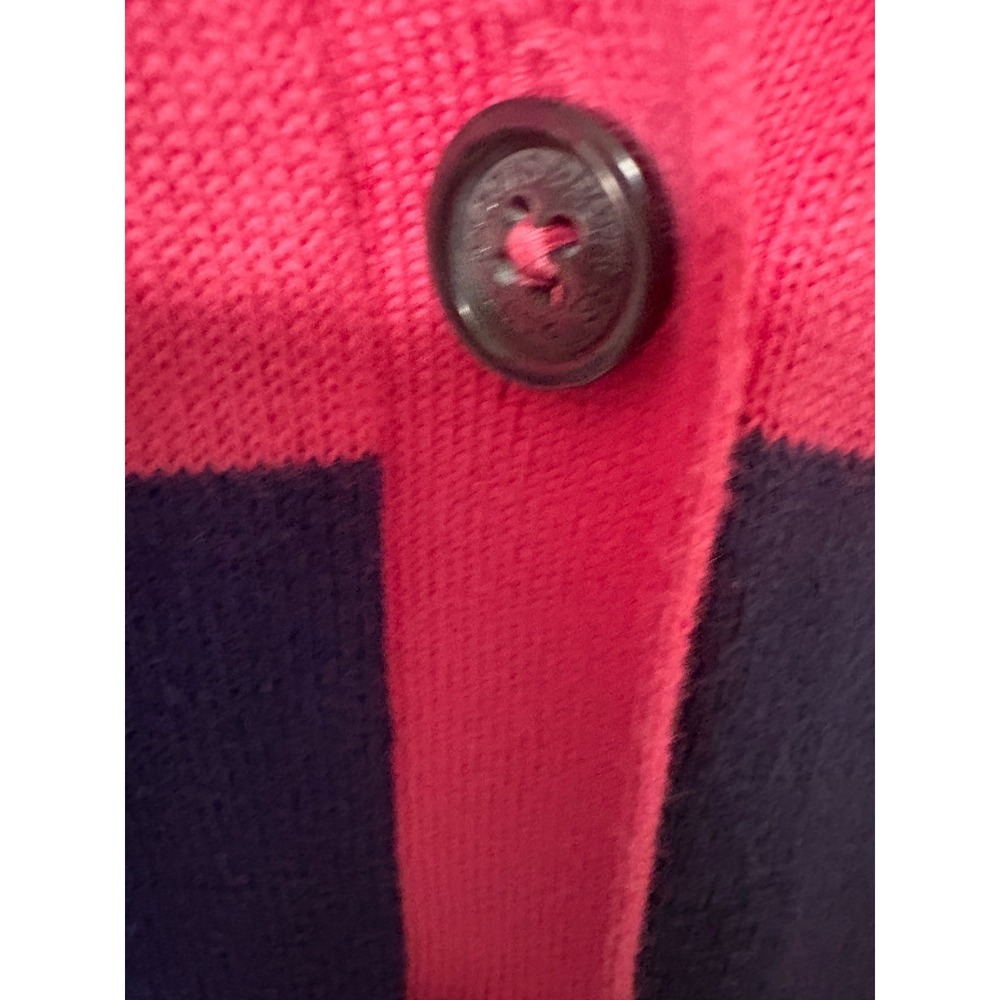 Brooks Brothers 346 Y2K Retro 90s Bold Striped Cardigan Preppy Classic Timeless - Picture 4 of 7